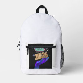Mochila Impresa Diseño de Celebración de Senior 2026