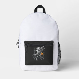 Mochila Impresa Diseño de cementerio de calabaza de Halloween de e