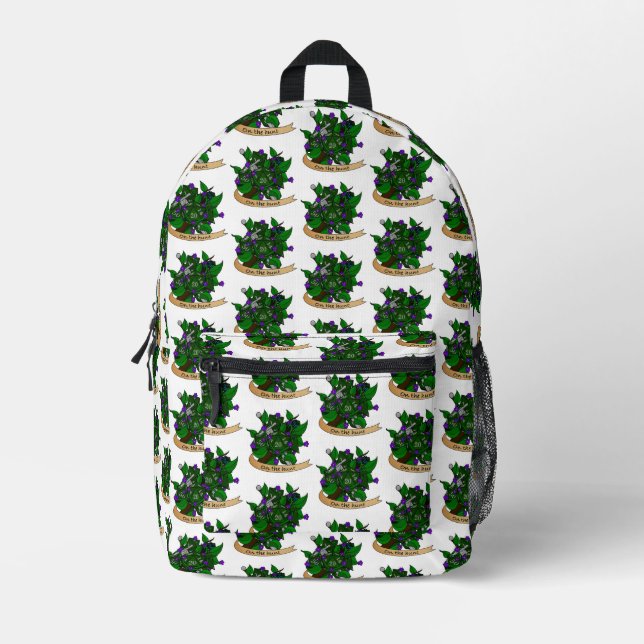 Mochila Impresa Diseño de dados de Ranger (Anverso)