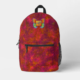 Mochila Impresa diseño de eclosión abstracto