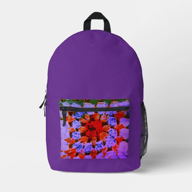 MOCHILA IMPRESA DISEÑO DE ESTILO BACKPACK (Anverso)
