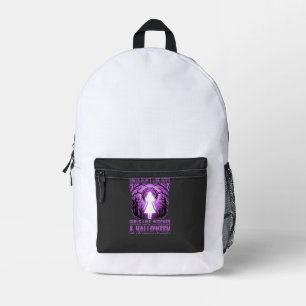 Mochila Impresa Diseño de Halloween Chicas como Brujas