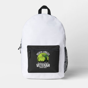 Mochila Impresa Diseño de Halloween Sonríe la Muerte Veterano_1