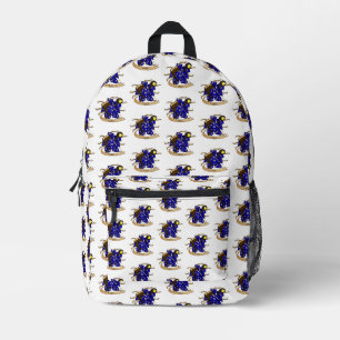 Mochila Impresa Diseño de los dados del asistente