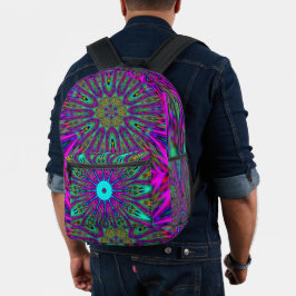 Mochila Impresa diseño de mandala