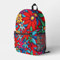 Diseño de margarita bordado