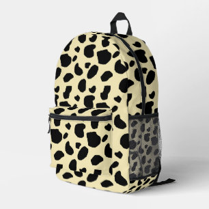 Mochila Impresa Diseño de patrón de color de piel de animal vaca