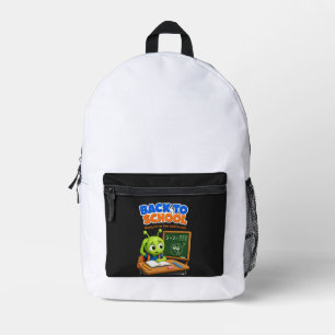 Mochila Impresa Diseño divertido de luchas de matemáticas de alien