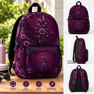 Mochila Impresa diseño femenino