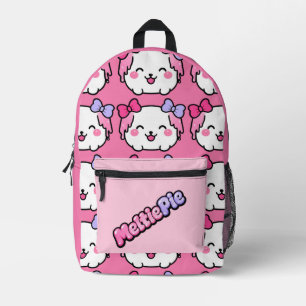 Mochila Impresa Diseño Kawaii de Pastelito Derretido 