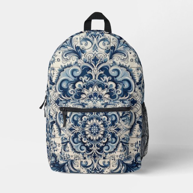 Mochila Impresa Diseño portugués (Anverso)