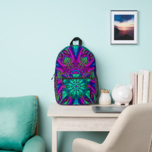 Mochila Impresa diseño único de Mandala