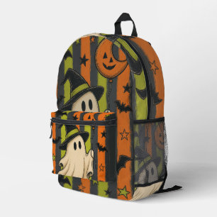 Mochila Impresa Diseño Vintage de Temporada Espeluznante