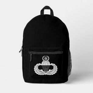 Mochila Impresa Distintivo de paracaidista, Maestro