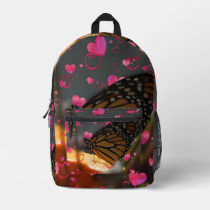 Mochila Impresa Diversión de Mariposas