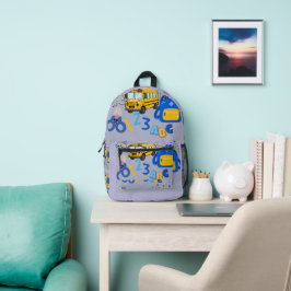 Mochila Impresa Diversión de Regreso a la Escuela