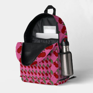 Mochila Impresa Doble Cereza