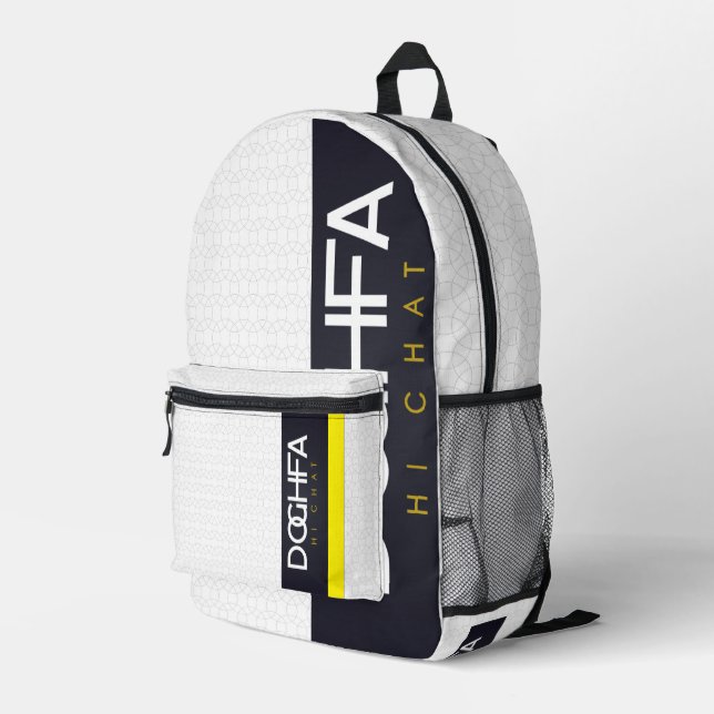 MOCHILA IMPRESA DOGHFA (Esquina derecha trasera )
