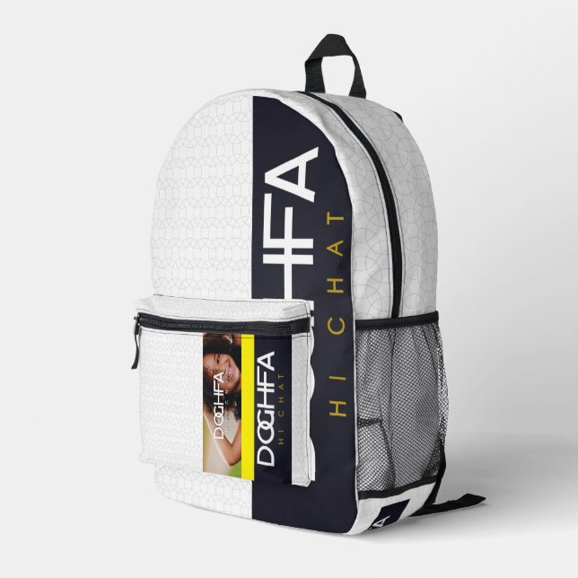 MOCHILA IMPRESA DOGHFA (Esquina derecha trasera )
