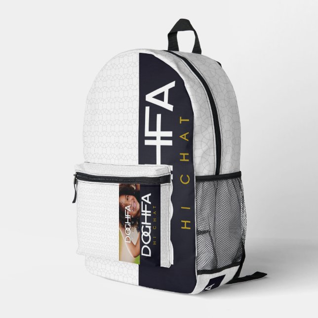 MOCHILA IMPRESA DOGHFA (Esquina derecha trasera )