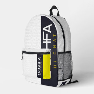 MOCHILA IMPRESA DOGHFA
