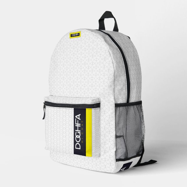 MOCHILA IMPRESA DOGHFA (Esquina derecha trasera )