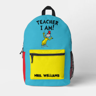 Mochila Impresa Dr. Seuss   Profesora que soy!