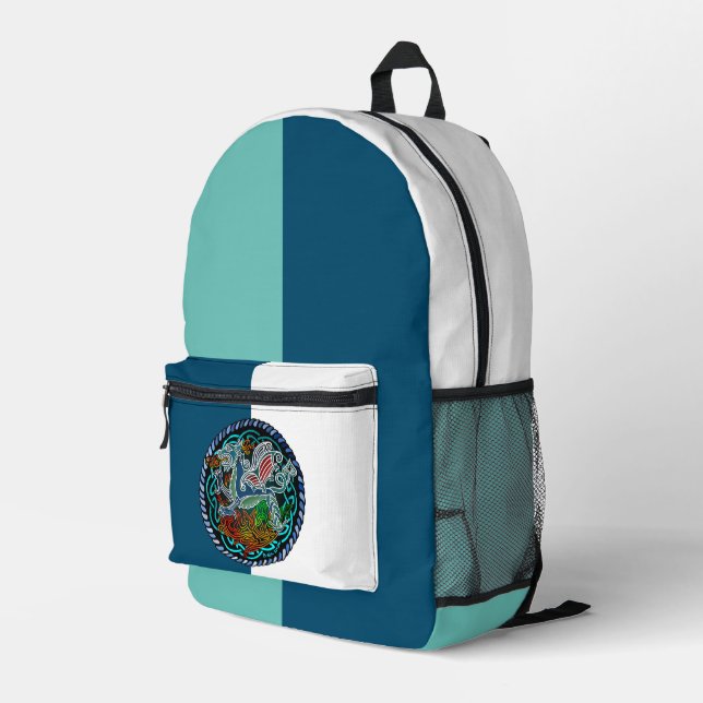 Mochila Impresa Dragon celtique (Esquina derecha trasera )