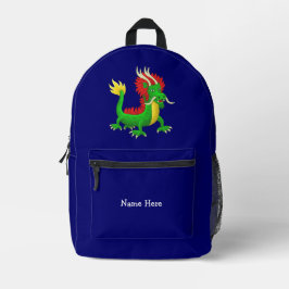 Mochila Impresa Dragón Chino