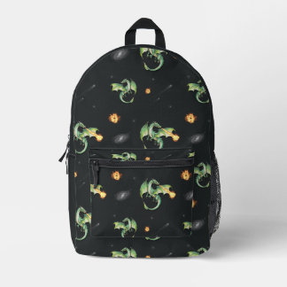 Mochila Impresa Dragon Seamless Pattern