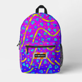 Mochila Impresa Dream Wave Festival - Lluvia de Caramelo Fresco