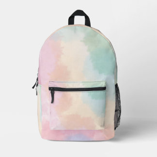 Mochila Impresa Dreamy Dull Colorful Clouds Pack