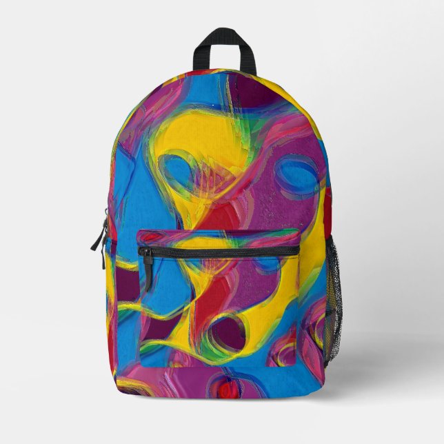 Mochila Impresa Drunk on Candy (Anverso)