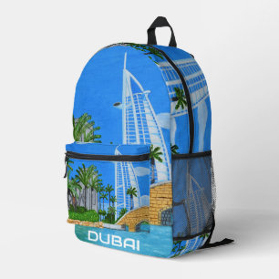 Mochila Impresa Dubái Emiratos Árabes Unidos 