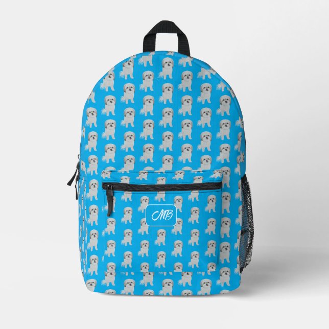 Mochila Impresa Dulce Malshi  (Anverso)