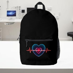 Mochila Impresa Echo Tech latido EKG