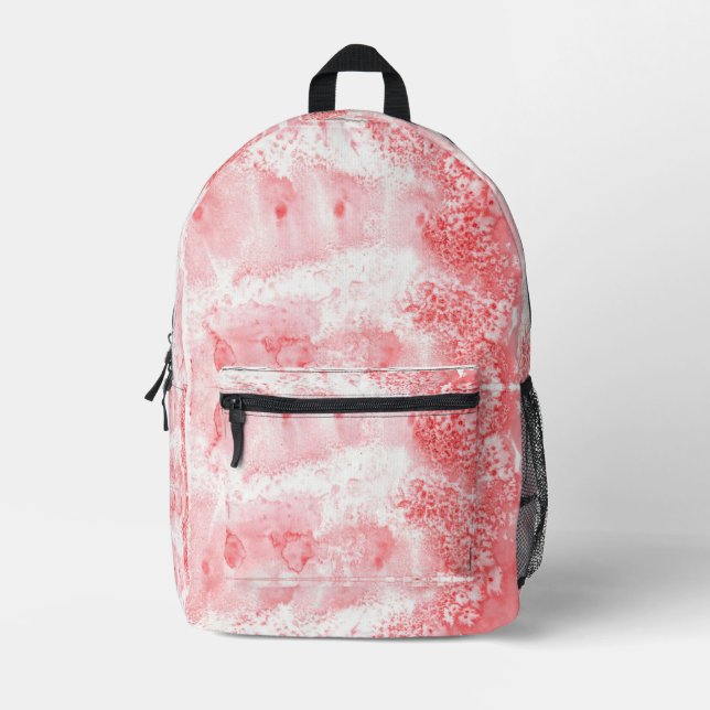 Mochila Impresa Ecos Carmesíes (Anverso)