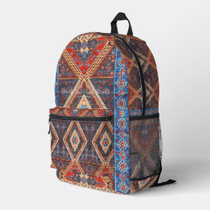 Mochila Impresa Ecos del Desierto: Herencia del Boho del Suroeste