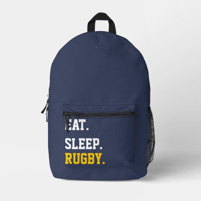 Mochila Impresa Eee Sleep Rugby (Anverso)