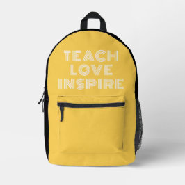 Mochila Impresa El amor de las clases inspira la valoración de los