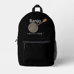 Mochila Impresa El Banjo Me Hace Feliz
