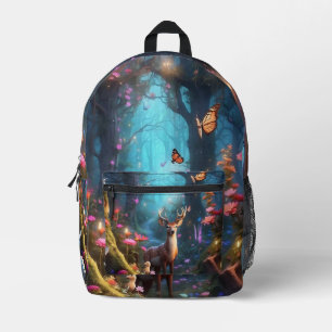 Mochila Impresa El bosque encantado, un oasis místico