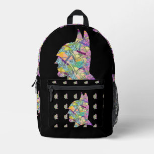 Mochila Impresa El Caballero Oscuro De Vuelta A La Escuela