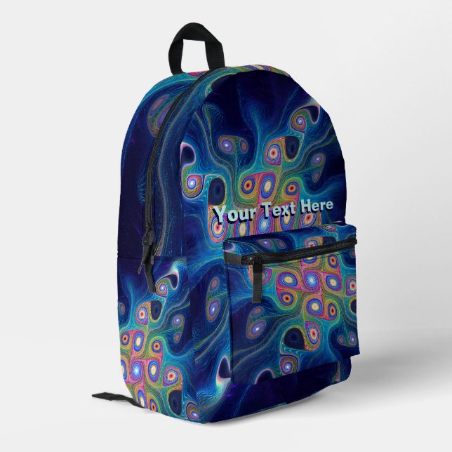 Mochila Impresa El cielo del chamán (Esquina izquierda trasera)