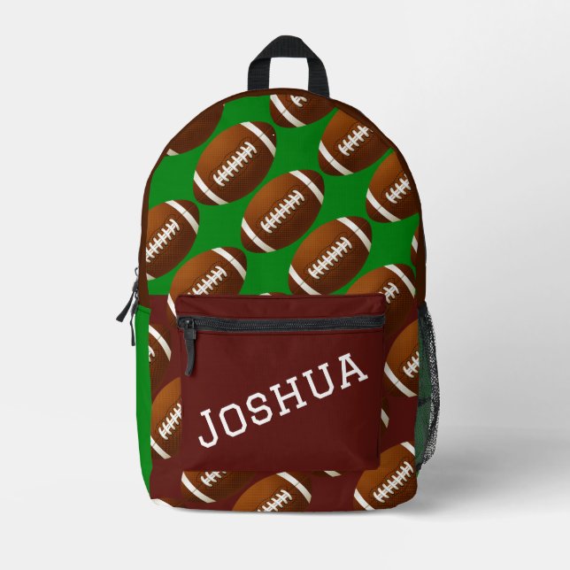 Mochila Impresa El fútbol personalizado (Anverso)