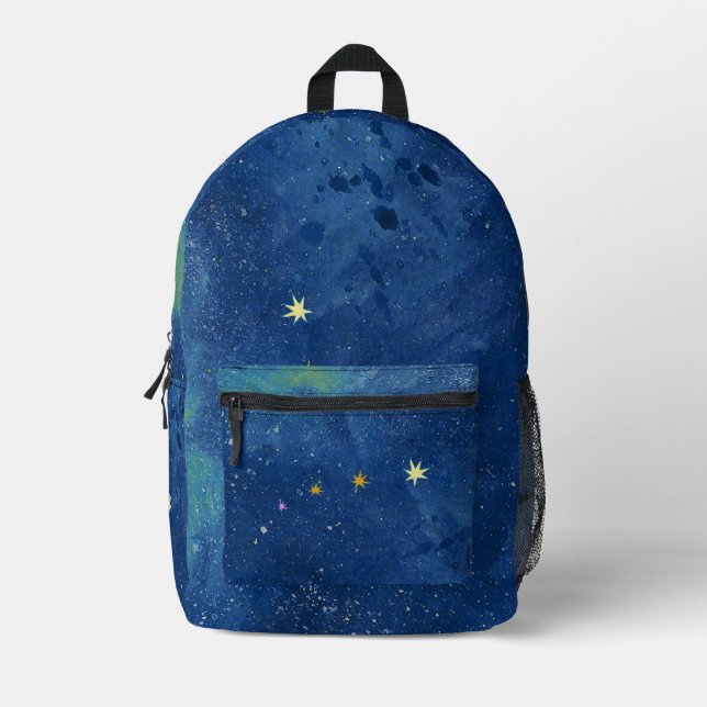 Mochila Impresa El ilustracion estrellado (Anverso)