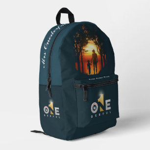 Mochila Impresa El maravilloso Día de los Padres Día de la madre