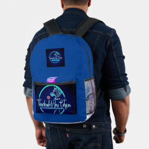 Mochila Impresa El mejor arte de amigo del hombre de la tecnología