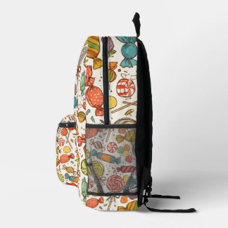 Mochila Impresa El mundo de los dulces.