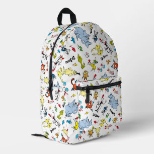 Mochila Impresa El mundo del patrón de Dr. Seuss